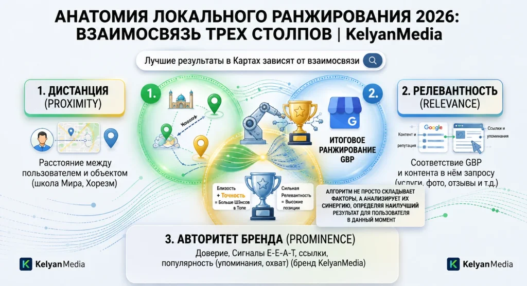 Geo-Grid local visibility heat map for tracking company positions on Tashkent maps